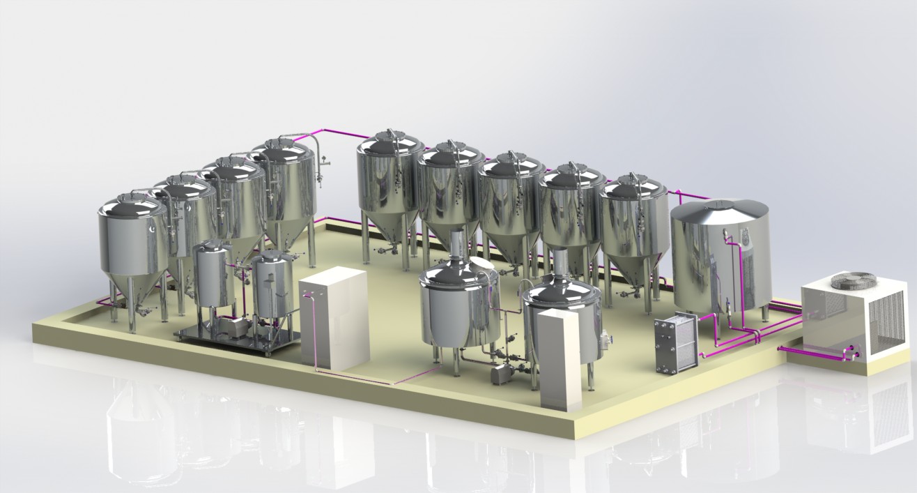 精酿啤酒发酵系统